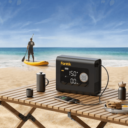 Fanttik S300 Cross Portable Air Inflator/Light/Power Bank - REFURBISHED Jupiter Gear Home