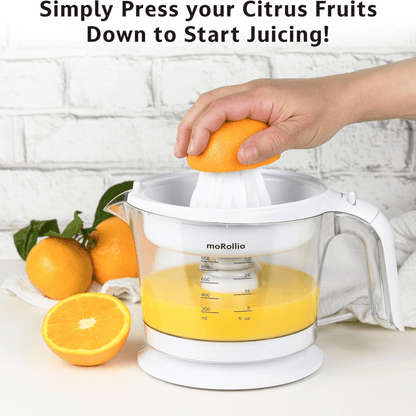 moRollio Compact 32oz Electric Citrus Juicer Jupiter Gear Home