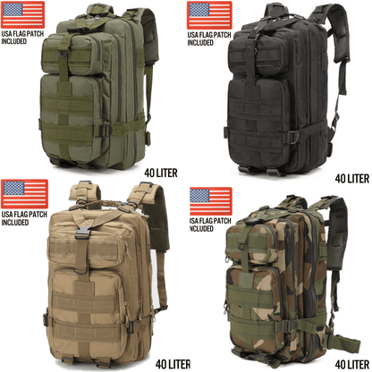 XGear Tactical Large 40L Tactical Backpack Survival Bag Jupiter Gear Home