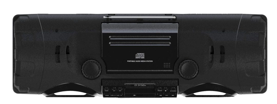 Naxa MP3 &amp; CD Bass Reflex Boombox &amp; PA System with Bluetooth Jupiter Gear Home