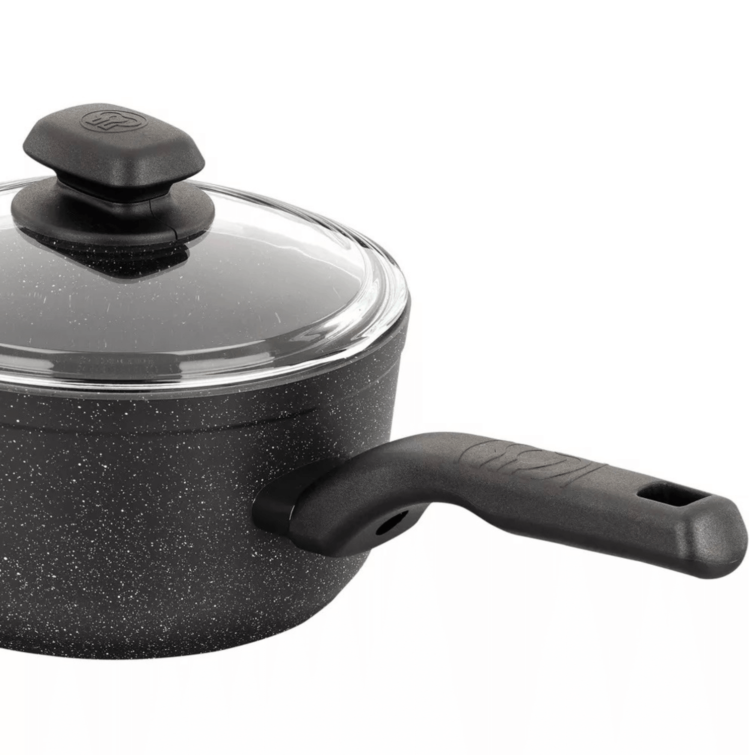 Korkmaz Ornella 2 Piece 2L Aluminum Non Stick Saucepan with Lid Jupiter Gear Home