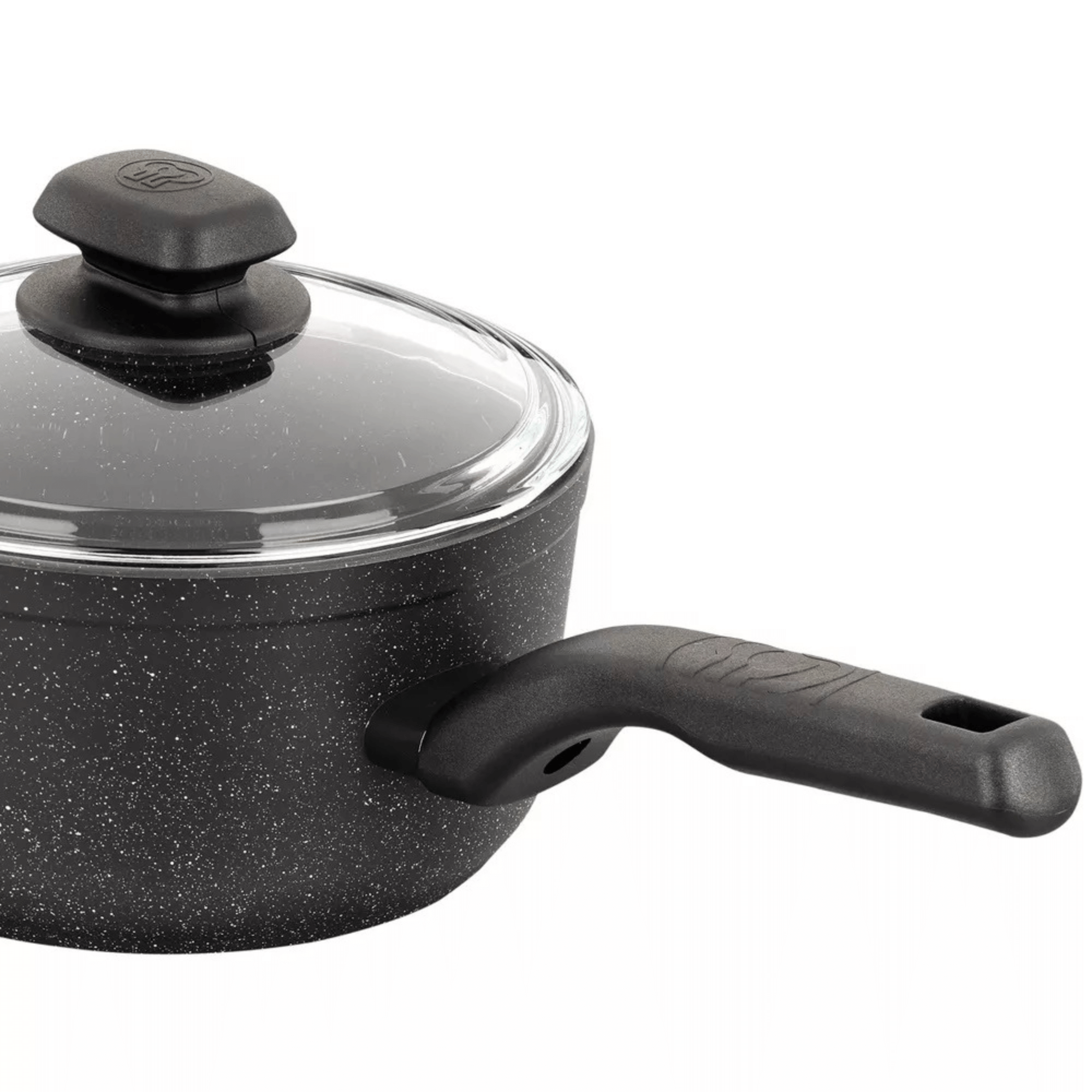 Korkmaz Ornella 2 Piece 2L Aluminum Non Stick Saucepan with Lid Jupiter Gear Home