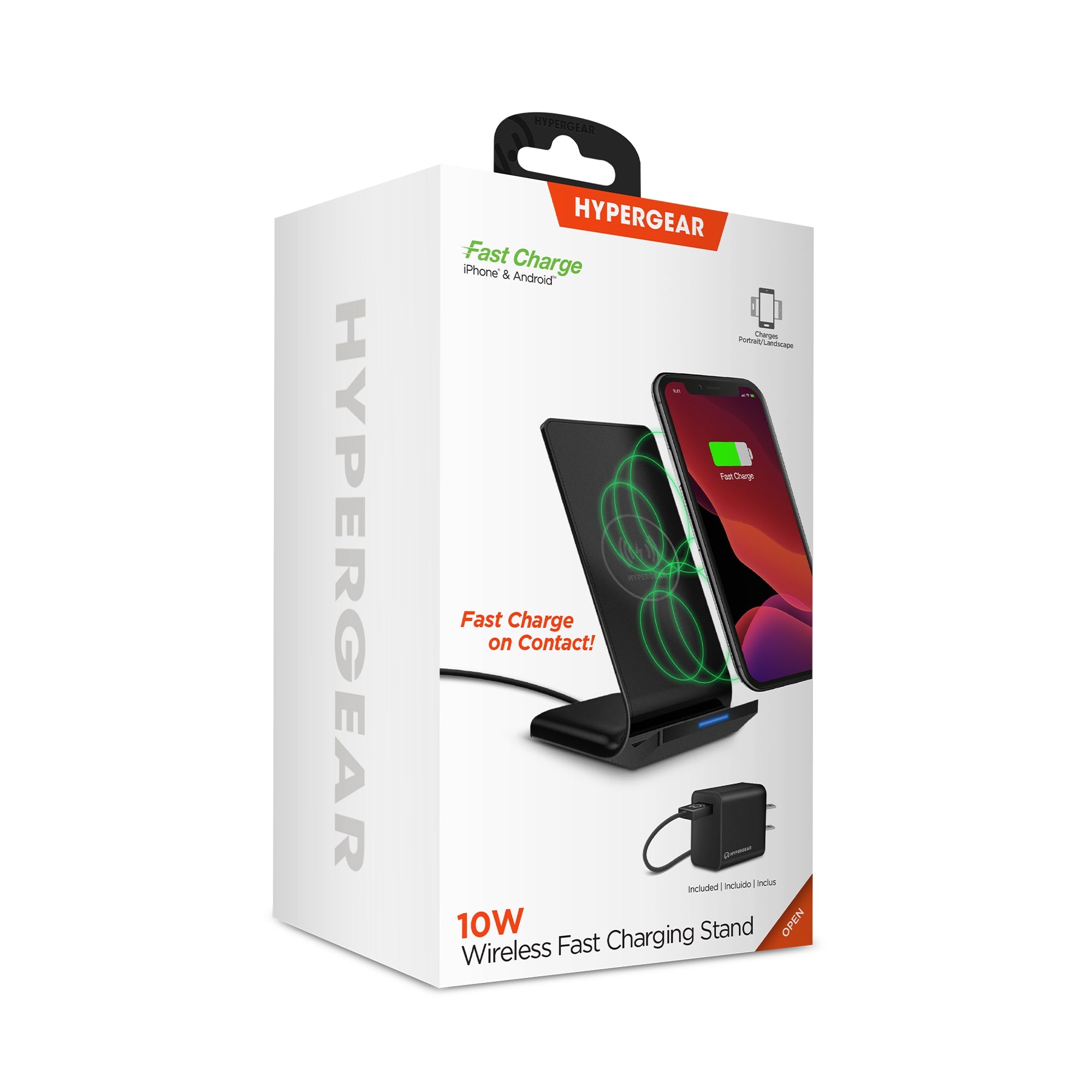 HyperGear Wireless Fast Charging Stand Jupiter Gear Home