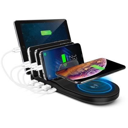 Naztech Wireless Power Hub 5 Black (14573-HYP) Jupiter Gear Home