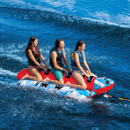 WOW Watersports Sub-Zilla 3-Person 3P Towable Jupiter Gear Home