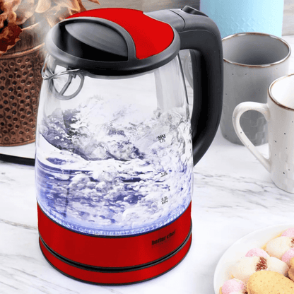 Better Chef 1.7 Liter 360 Degree Glass Cordless Electric Kettle Jupiter Gear Home