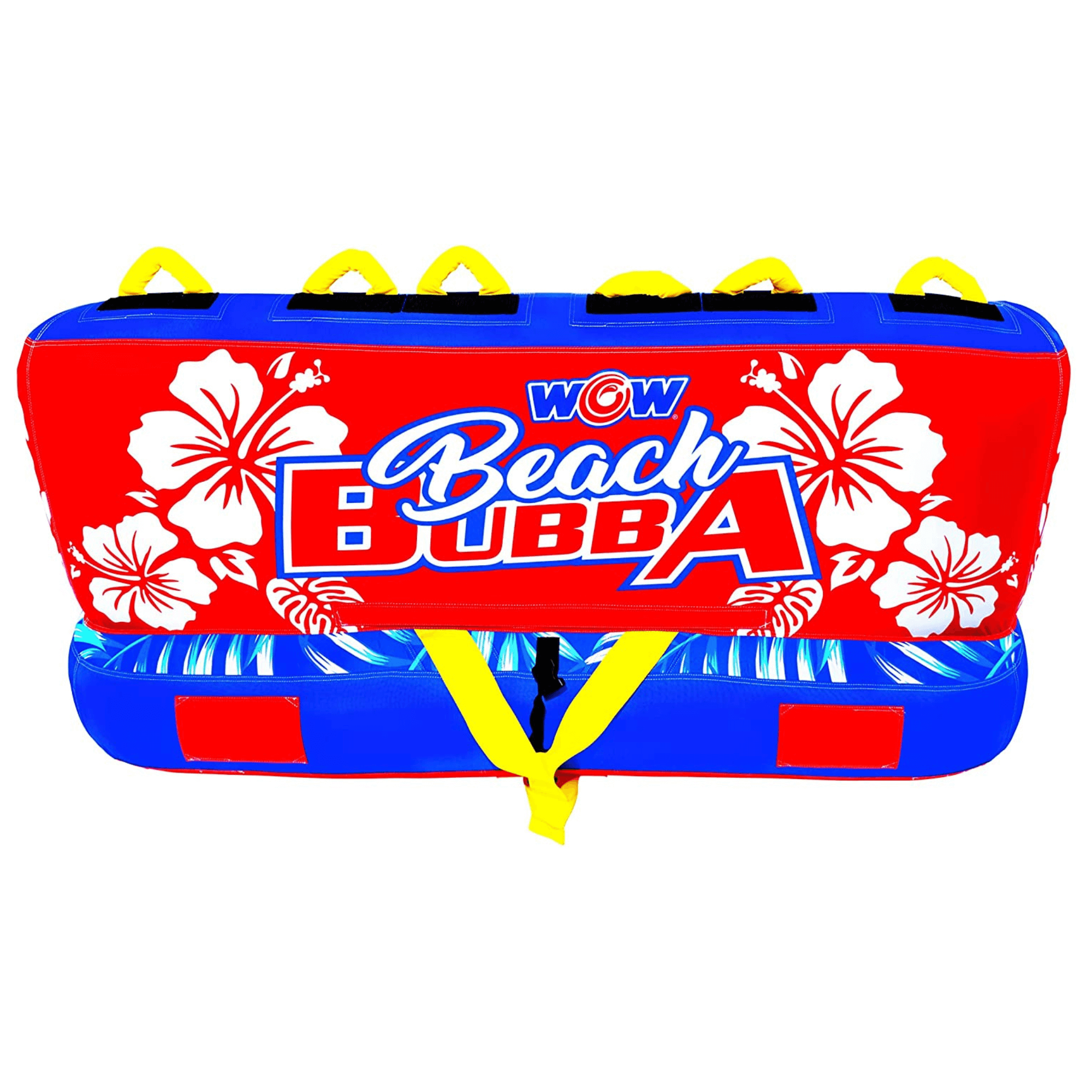 WOW Watersports Beach Bubba 3 Person 3P Towable w Webbing Foam Handles Jupiter Gear Home