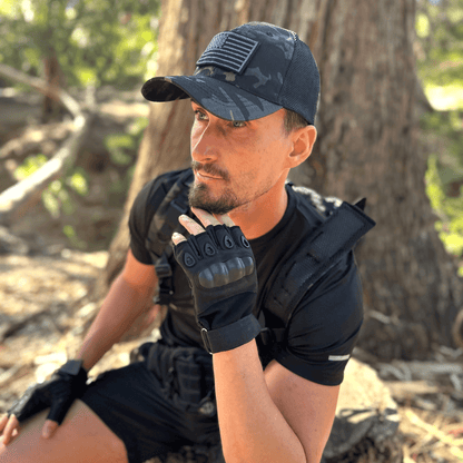 JupiterGear Tactical Military Fingerless Airsoft Gloves for Outdoor Sports, Paintball, and Motorcycling Jupiter Gear Home