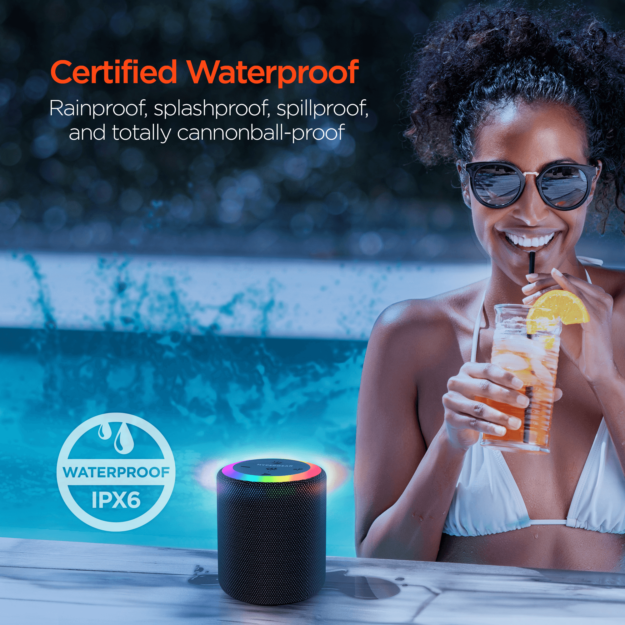 HyperGear Halo Wireless LED Speaker Jupiter Gear Home