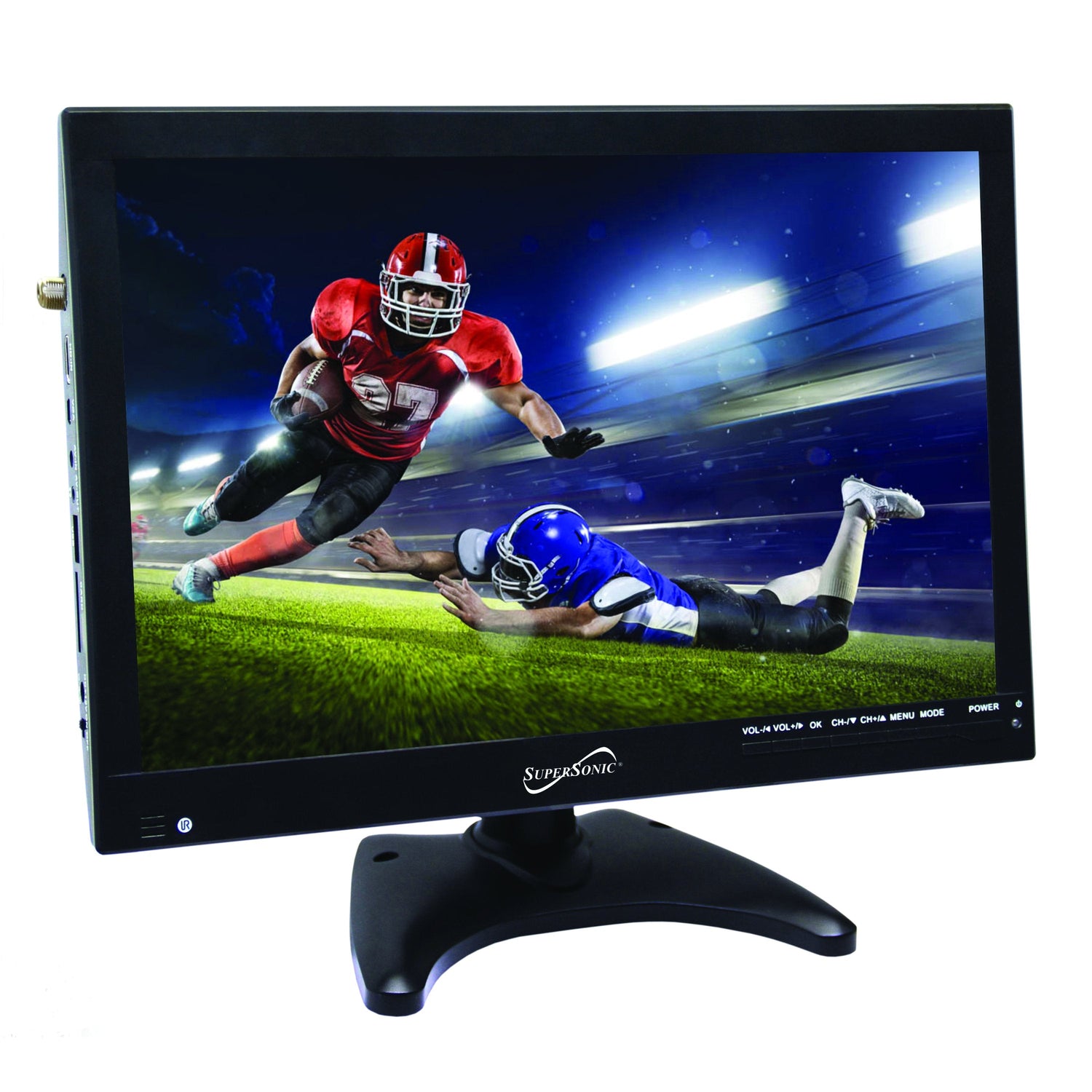 Supersonic 14" Portable Digital LED TV with USB, SD and HDMI Inputs (SC-2814) Jupiter Gear Home