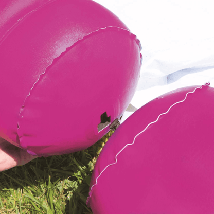 WOW Watersports Strike Zone Water Slide w 6 Giant Inflatable Bowling Pins and Sprinkler Jupiter Gear Home