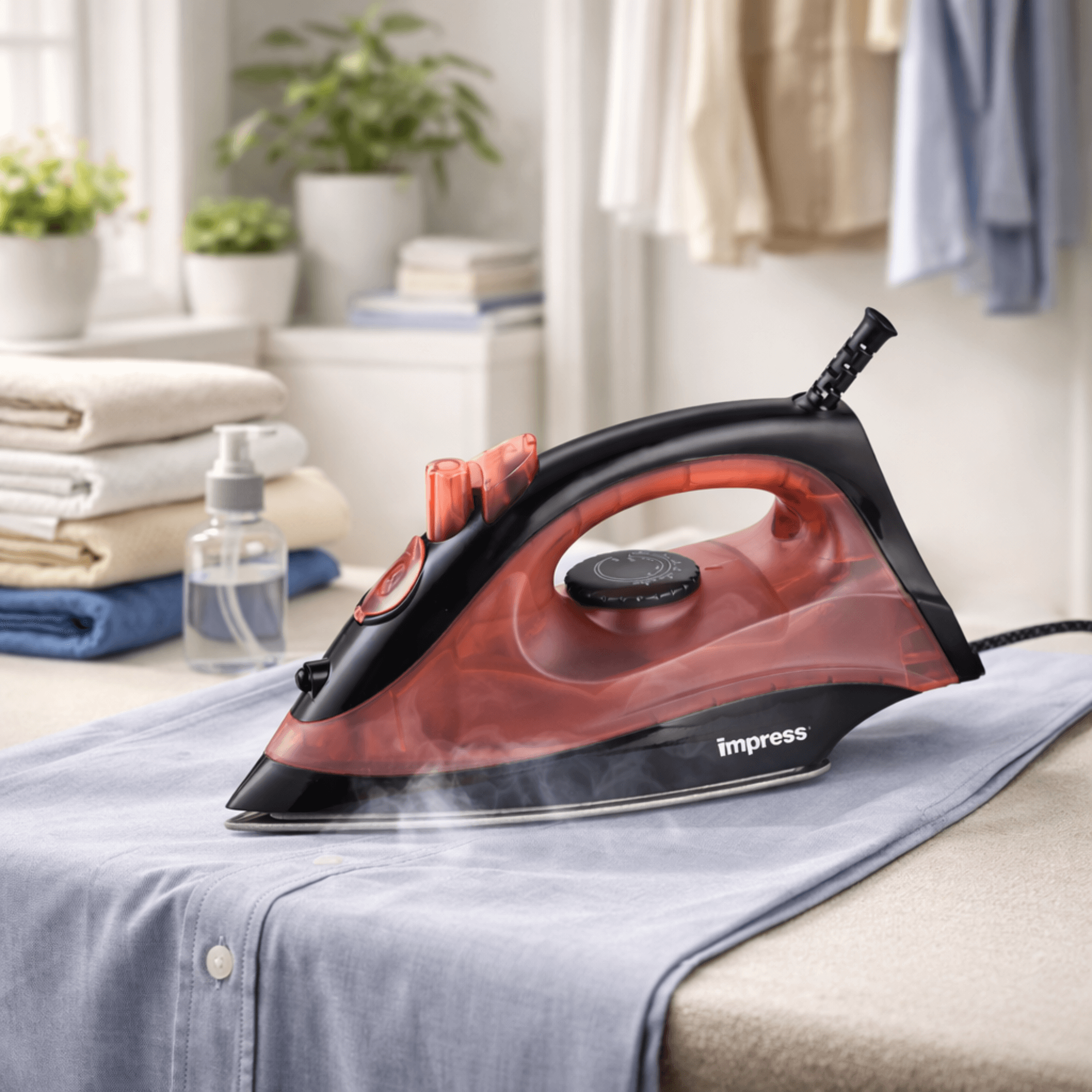 Impress Compact Spray Non-Stick Steam and Dry Iron Jupiter Gear Home