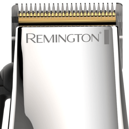 Remington Titanium 25-Piece Adjustable Hair Clipper Kit with Case Jupiter Gear Home