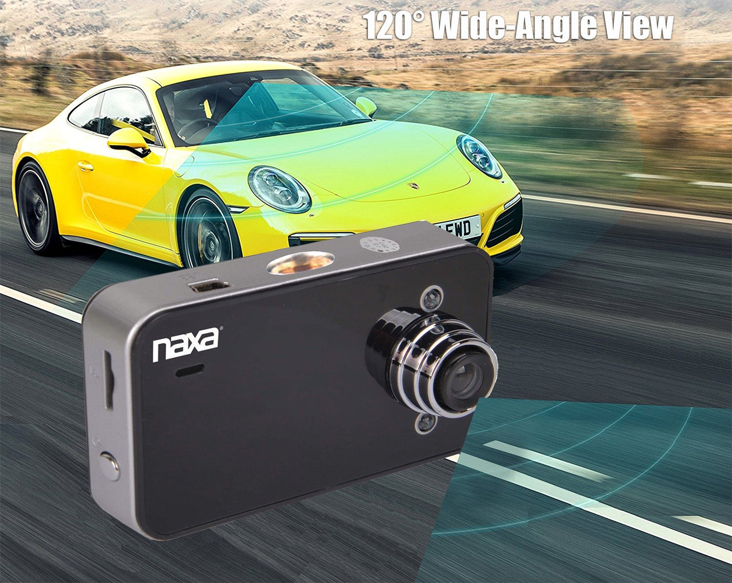 Naxa HD Car Dash Cam (NCV-6000) Jupiter Gear Home