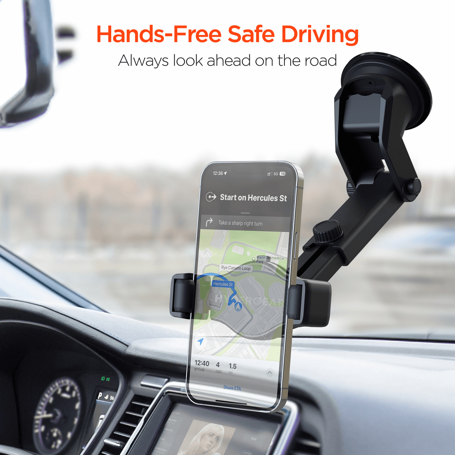 HyperGear Roller Grip Phone Mount Kit Jupiter Gear Home