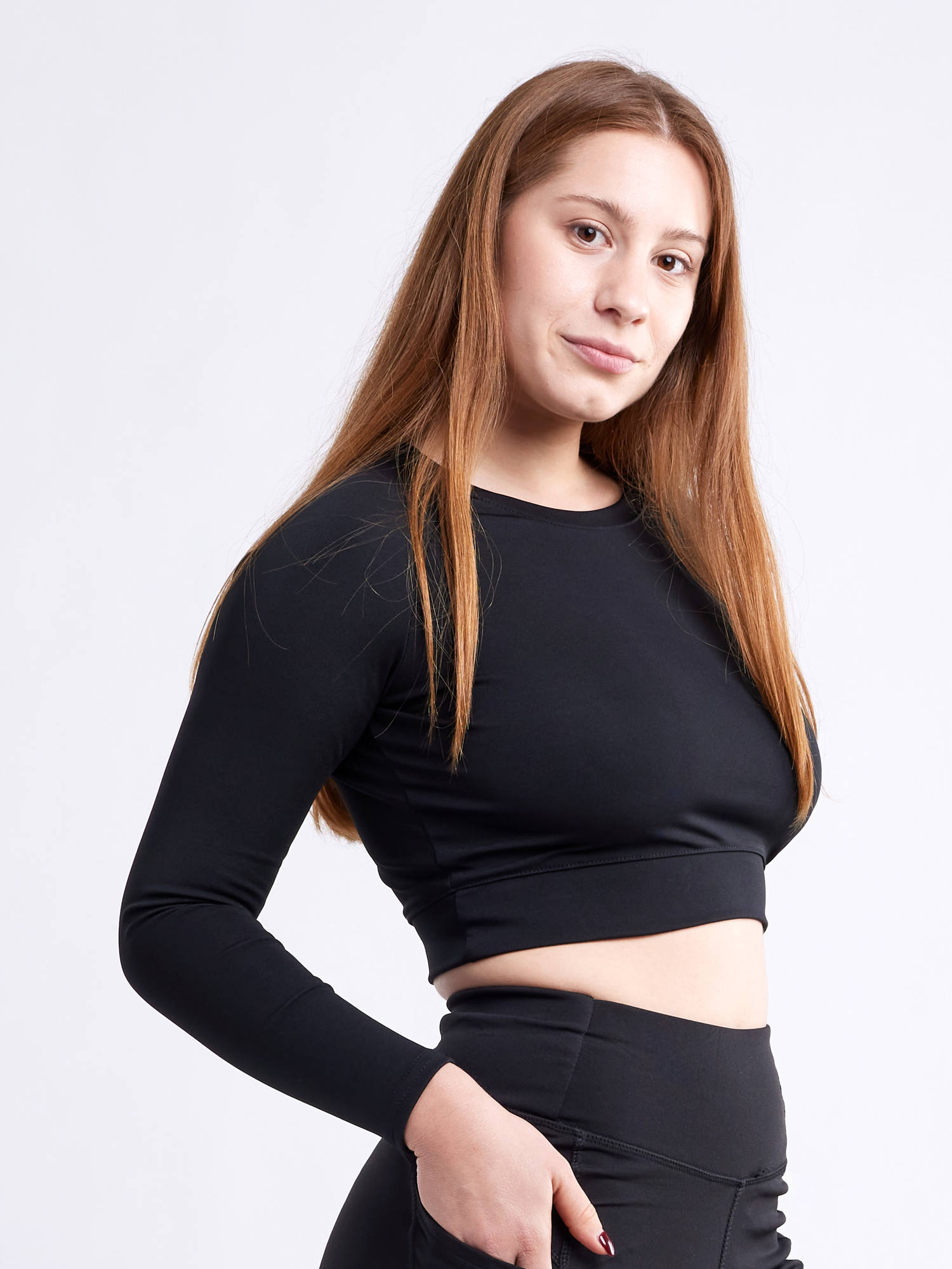 JupiterGear Long-Sleeve Crop Top Jupiter Gear Home