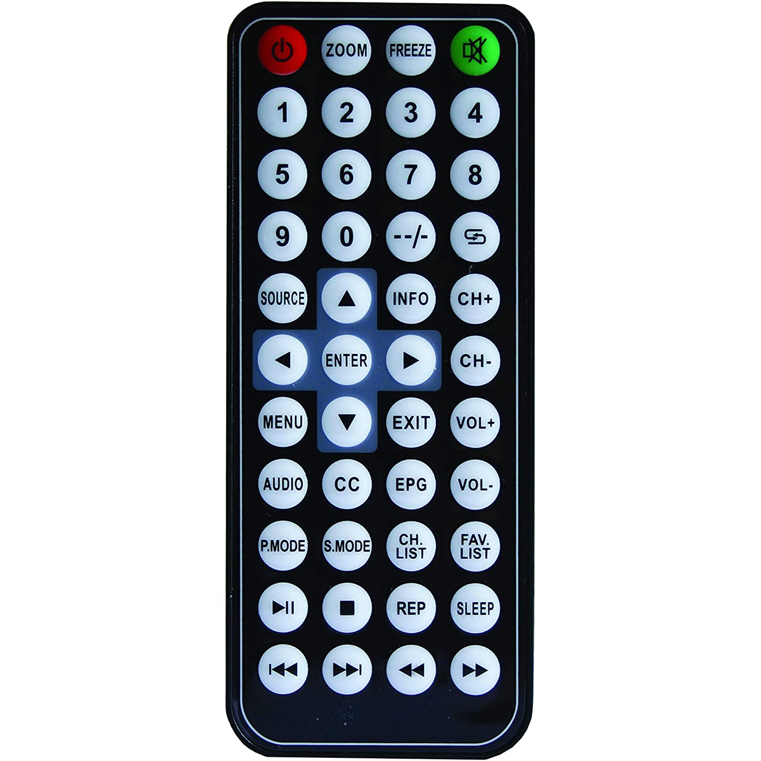 Supersonic 9" Portable Digital LCD TV with USB &amp; SD Inputs, 12 Volt ACDC Compatible for RVs (SC-499) Jupiter Gear Home
