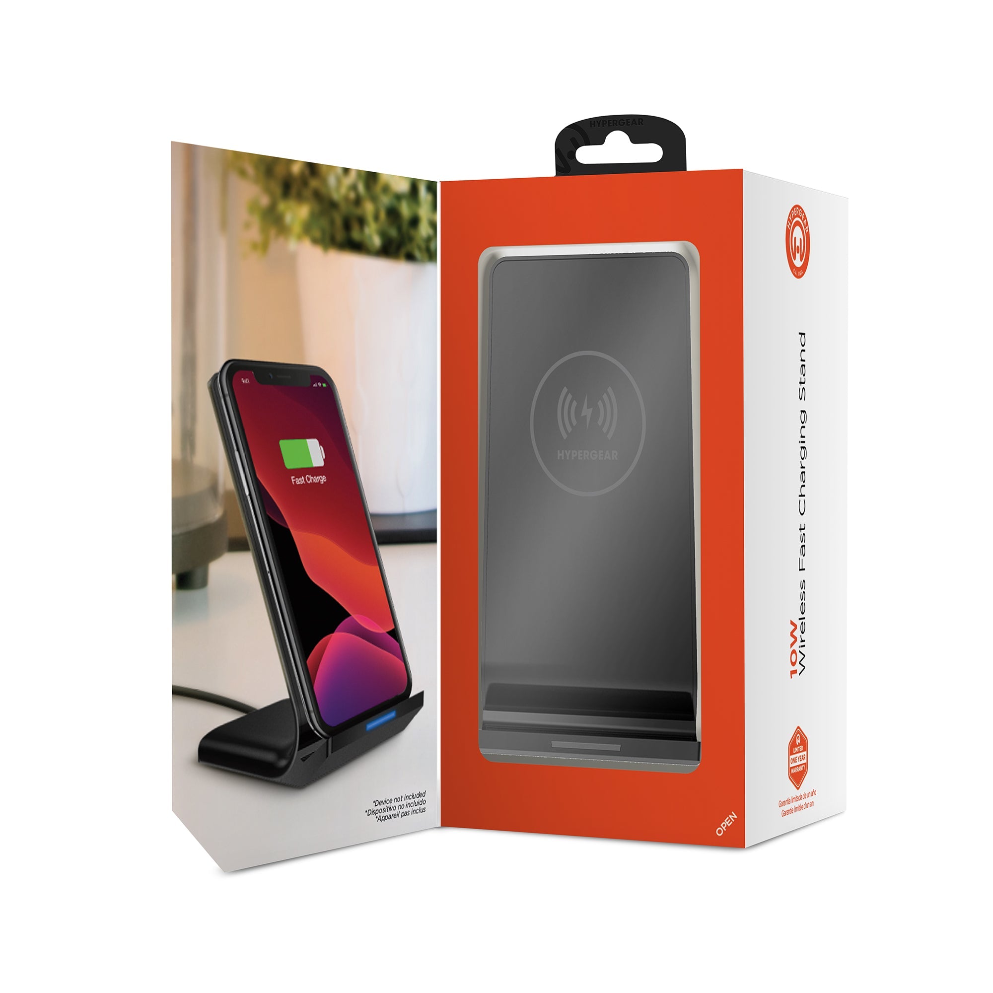 HyperGear Wireless Fast Charging Stand Jupiter Gear Home
