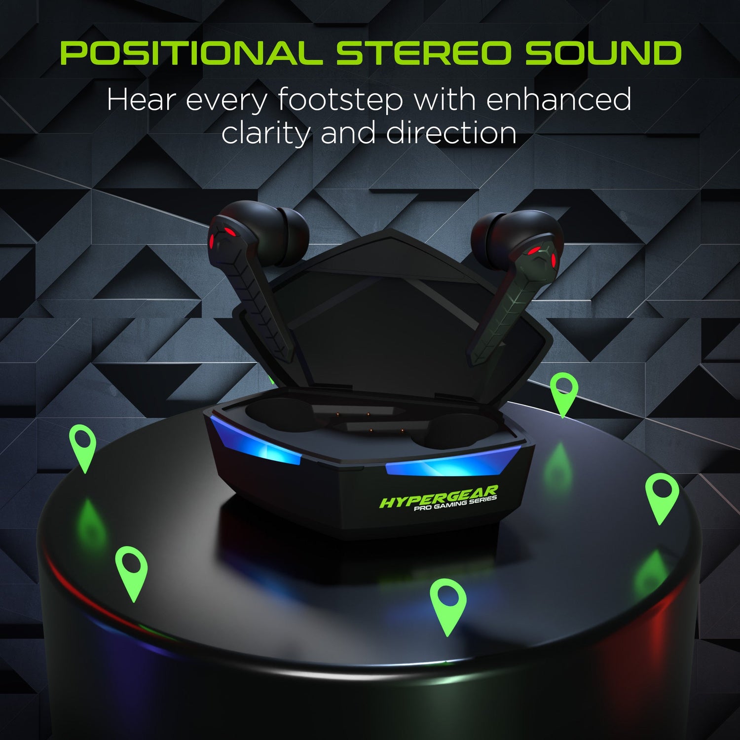 HyperGear CobraStrike True Wireless Gaming Earbuds with No Lag Audio Jupiter Gear Home
