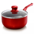 Better Chef 1.5Qt Ceramic-Coated Saucepan with Glass Lid Jupiter Gear Home