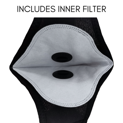 JupiterGear Performance Sports Face Mask with Activated Carbon Filter and Breathing Valves Jupiter Gear Home