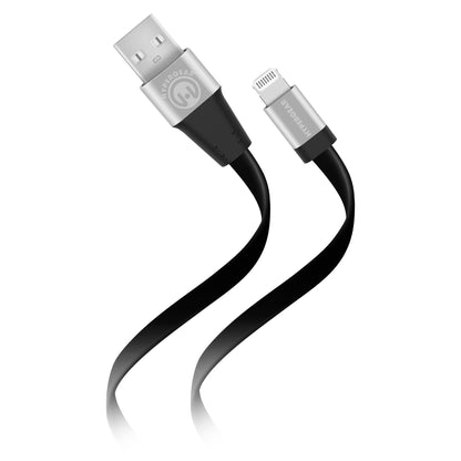 HyperGear Flexi USB to Lightning Flat Cable 6ft Jupiter Gear Home