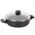 Korkmaz Ornella Aluminum 3.5L Non-Stick Low Casserole Dish with Lid Jupiter Gear Home