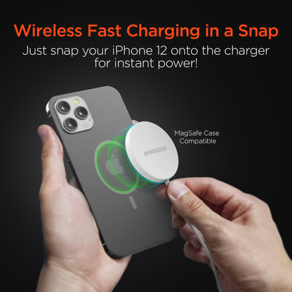 HyperGear Universal Magnetic 15W Wireless Fast Charger Jupiter Gear Home