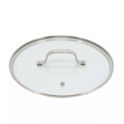 Better Chef 11-Inch 3-Ply Stainless Steel Nonstick Deep Fry Pan with Lid Jupiter Gear Home