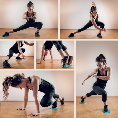 JupiterGear Core and Abs Exercise Sliders - Core Strength &amp; Abdominal Trainer Jupiter Gear Home