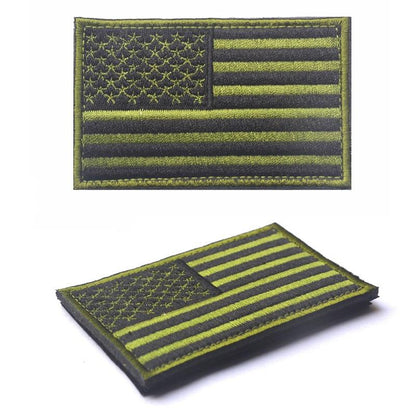 JupiterGear Tactical USA Flag Patch with Detachable Backing Jupiter Gear Home