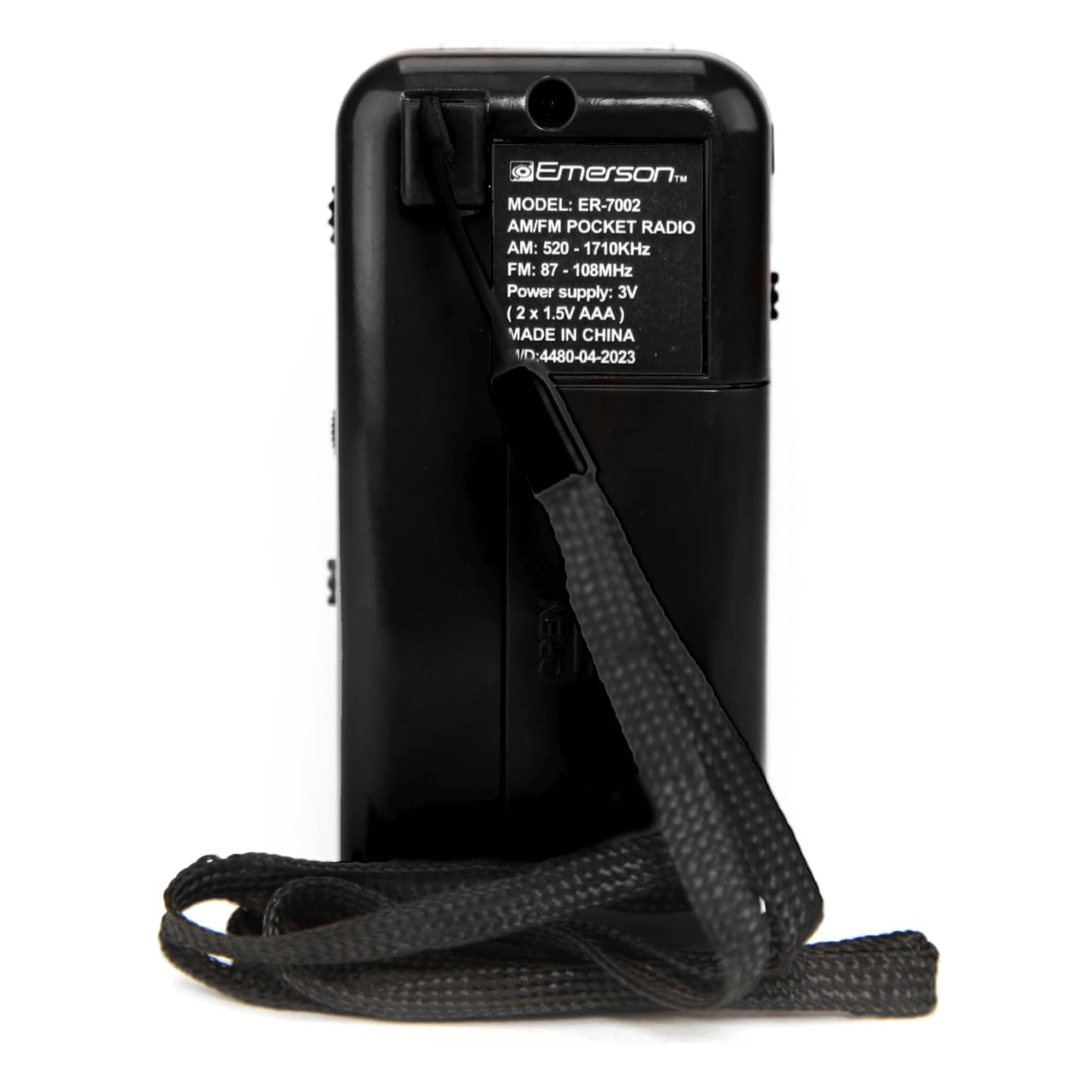 Emerson Portable AMFM Radio with Earbuds and Wide Frequency Range of Stations Jupiter Gear Home