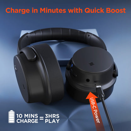 HyperGear Stealth ANC Wireless Headphones with Dynamic Bass Feature Jupiter Gear Home
