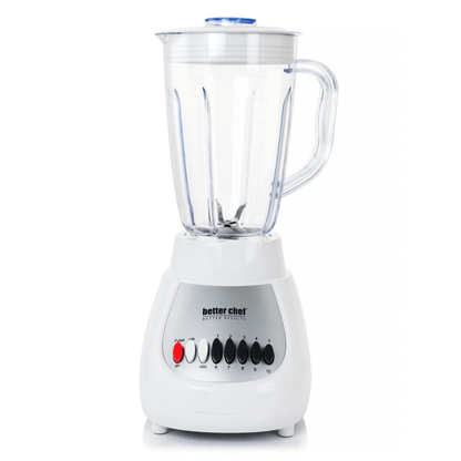 Better Chef Classic 10-Speed 6-Cup Plastic Jar Blender Jupiter Gear Home