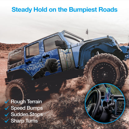 Naztech MagBuddy Elite Windshield Mount with Quick &amp; Easy Installation Jupiter Gear Home