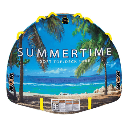 WOW Watersports Summertime 3P Towable with Soft Top for Smooth Ride Jupiter Gear Home