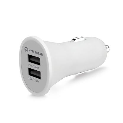 HyperGear Dual USB 2.4A Rubberized Vehicle Charger Gen-2 Jupiter Gear Home