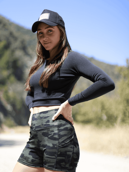 JupiterGear Long-Sleeve Crop Top Jupiter Gear Home