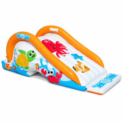 WOW Watersports Swirl Splash Pad Slide (Slide Only) with Inflated Side Rails Jupiter Gear Home