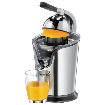 Better Chef High Power Deluxe Stainless Steel Electric Citrus Juice Press Jupiter Gear Home