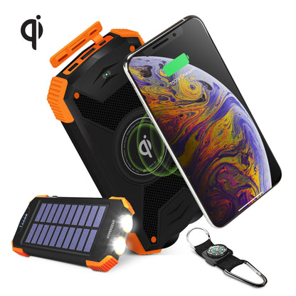HyperGear Solar 10000mAh Wireless Power Bank Jupiter Gear Home
