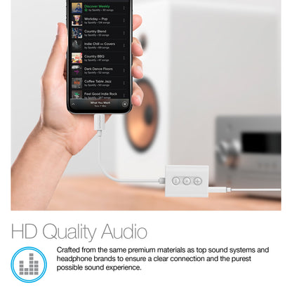 Naztech MFI Lightning to 3.5mm Audio + Charging Adapter Jupiter Gear Home