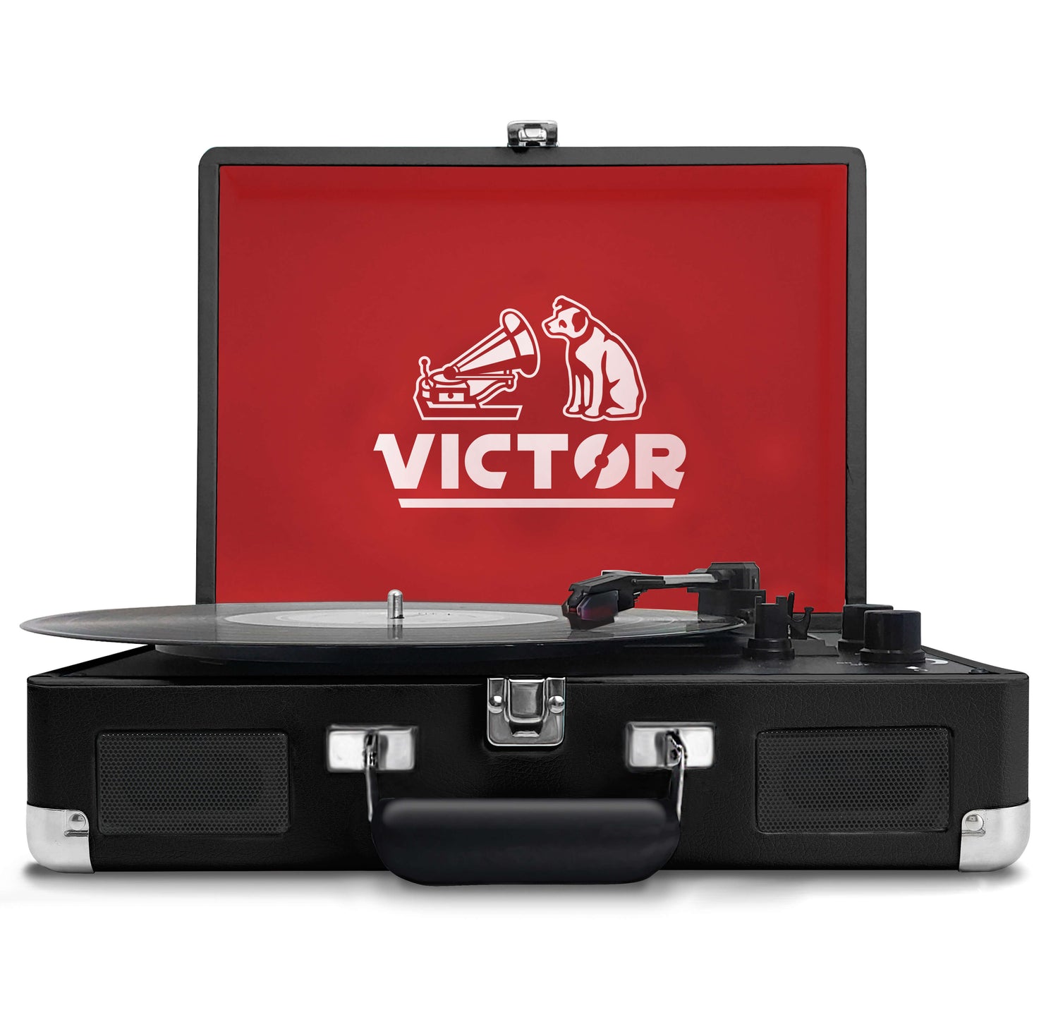 Victor Metro Dual Bluetooth Suitcase 3-Speed Turntable Jupiter Gear Home