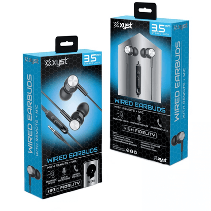 Xyst 3.5mm Stereo In-Ear Earbuds with Microphone Jupiter Gear Home