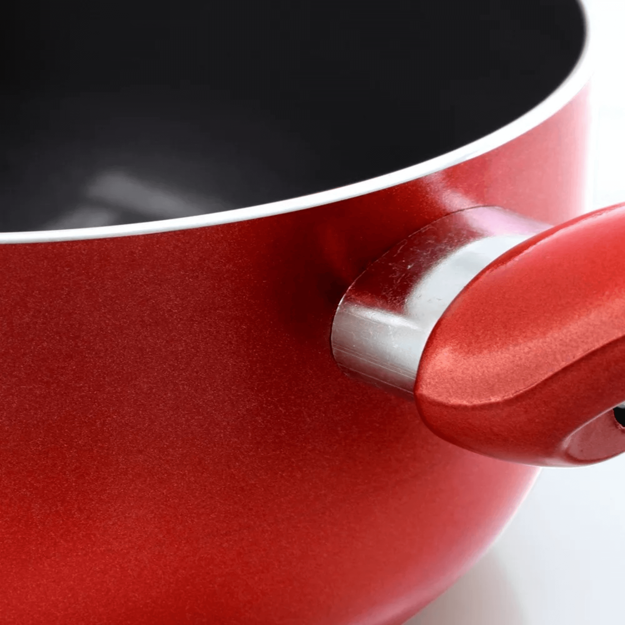 Better Chef 2Qt Ceramic-Coated Saucepan with Glass Lid Jupiter Gear Home