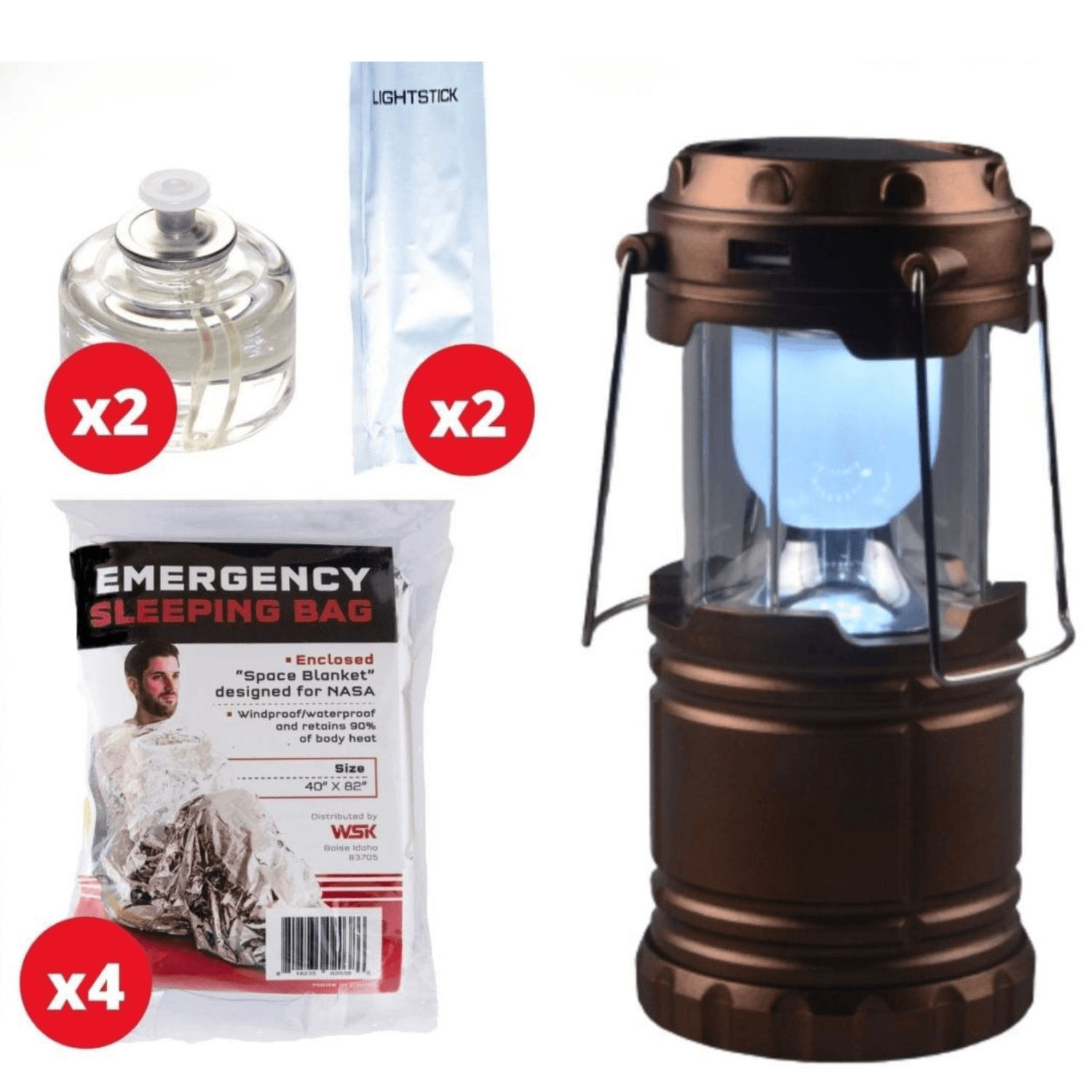 WSK Family Power Outage Emergency Survival Kit Jupiter Gear Home