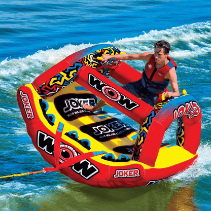 WOW Watersports Joker 3-Person Towable with Power Tower and Handles Jupiter Gear Home