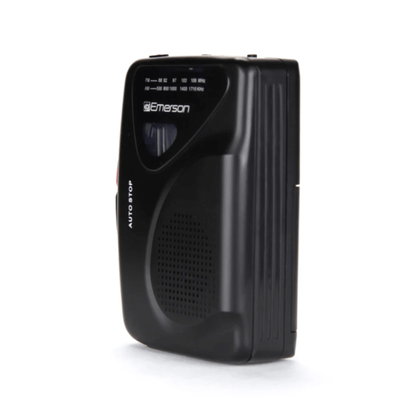 Emerson Portable Cassette Player &amp; Recorder w AMFM Radio and Built-In Speaker Jupiter Gear Home