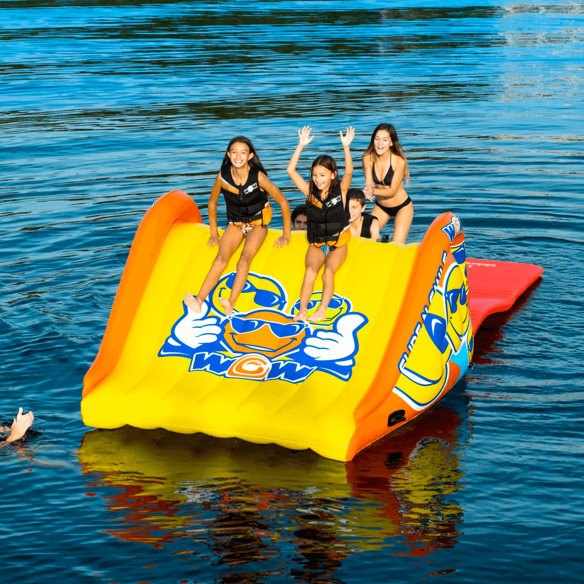 WOW Watersports Slide and Water Walkway Slide N Smile Combo Jupiter Gear Home