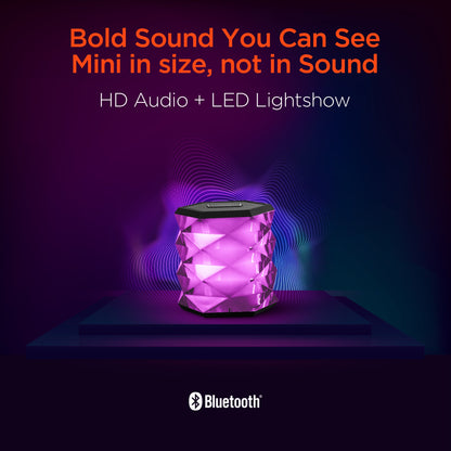HyperGear LYTE Mini Wireless LED Speaker Jupiter Gear Home